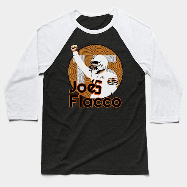 Joe 15 Flacco Browns Baseball T-Shirt by mnd_Ξkh0s